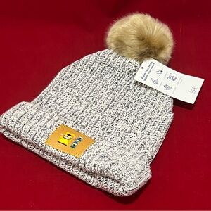 DISNEY New NWT Pixar LOVE YOUR MELON Pom-Pom BEANIE hat HTF cotton 1‎ size